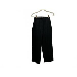 NEW LE CLE women's stride cropped trousers in black